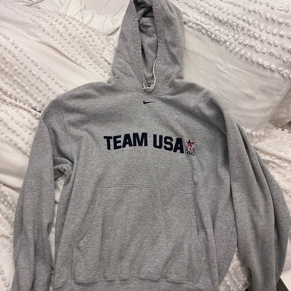 Nike Hoodie Team USA Center Swoosh Size L Large